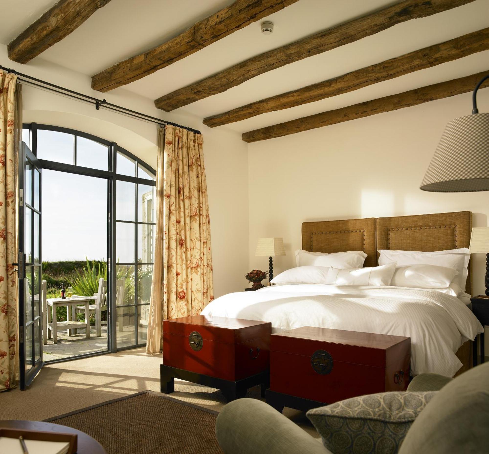 Premier Four-Bedroom Suite with Courtyard View